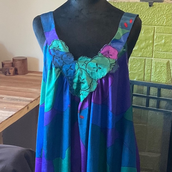 Lux Saturated Color Dress - size Small/Medium - Picture 1 of 4